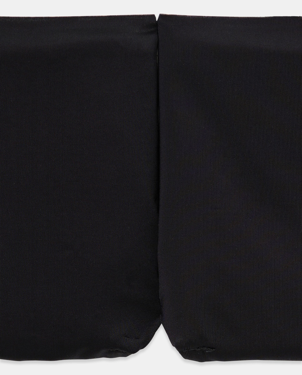 Pack 2 bragas microfibra laser cut Negro-4