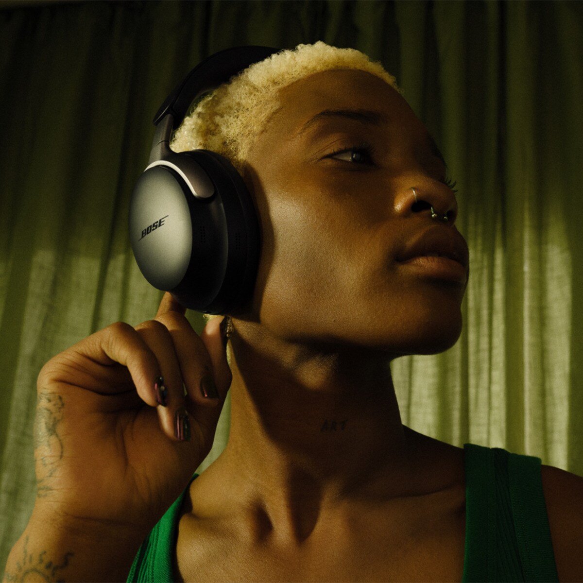 Auscultadores Sem Fios Bluetooth Bose QuietComfort Ultra Headphones e ANC Preto-6