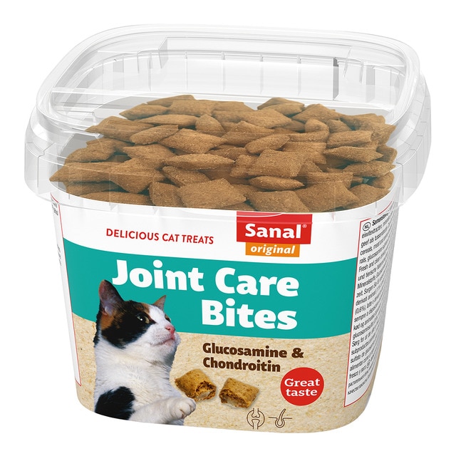 Imagen 0 de Snack para gatos adultos Sanal bocaditos articulaciones pollo 75 g