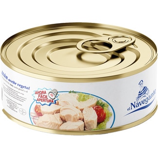 atún en aceite vegetal lata 650 g neto escurrido - Navegante