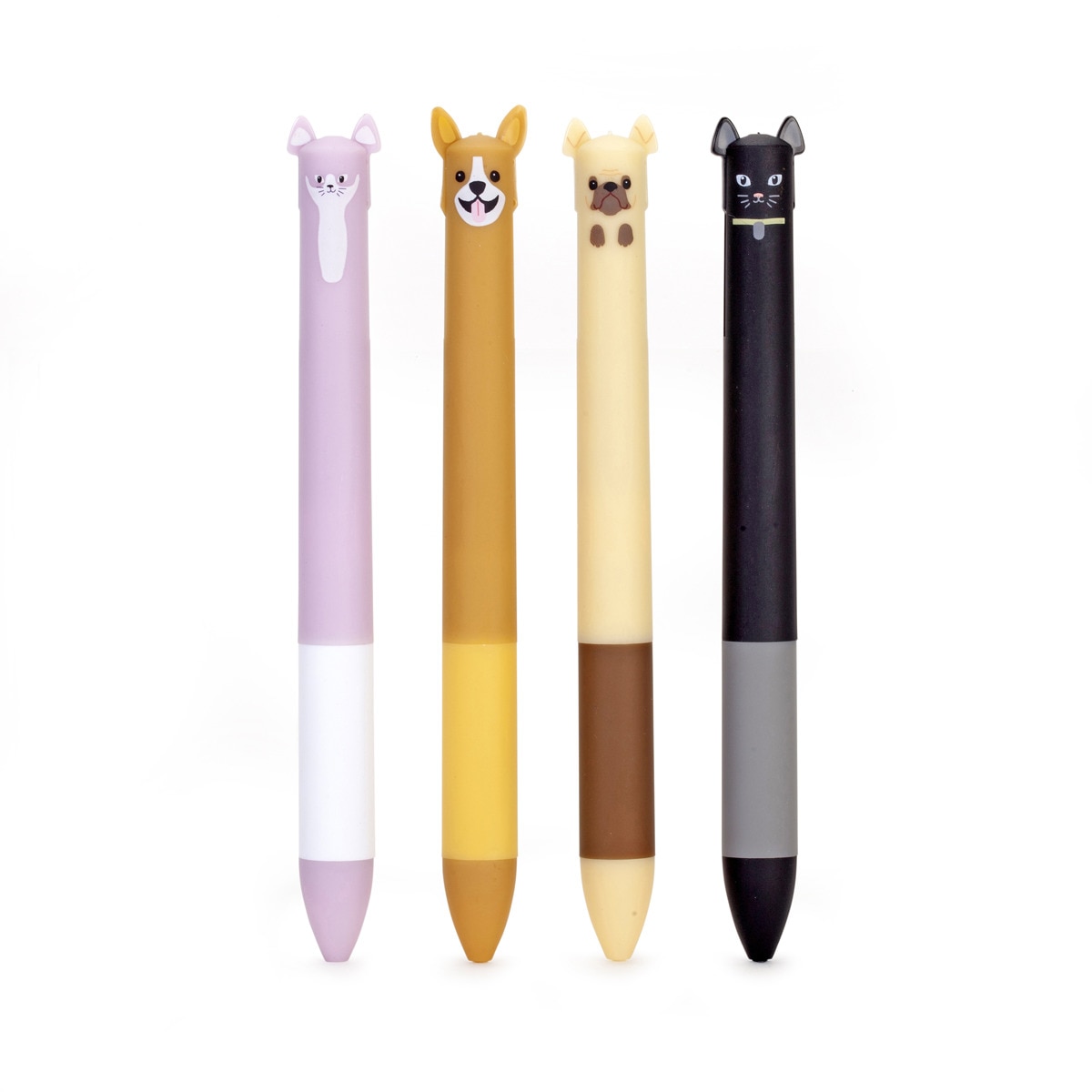 Caneta Esferográfica Cão e Gato - Multicolor 1