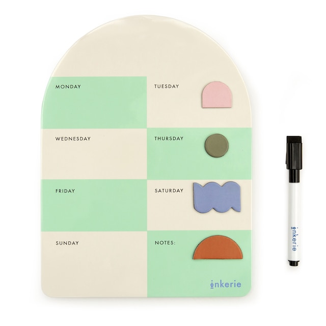 Imagem 0 de Lousa Magnética Semanal - Verde