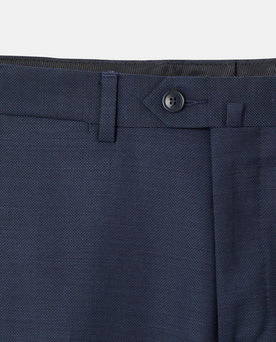 Fato de Cerimónia Regular Fit Liso Azul-7