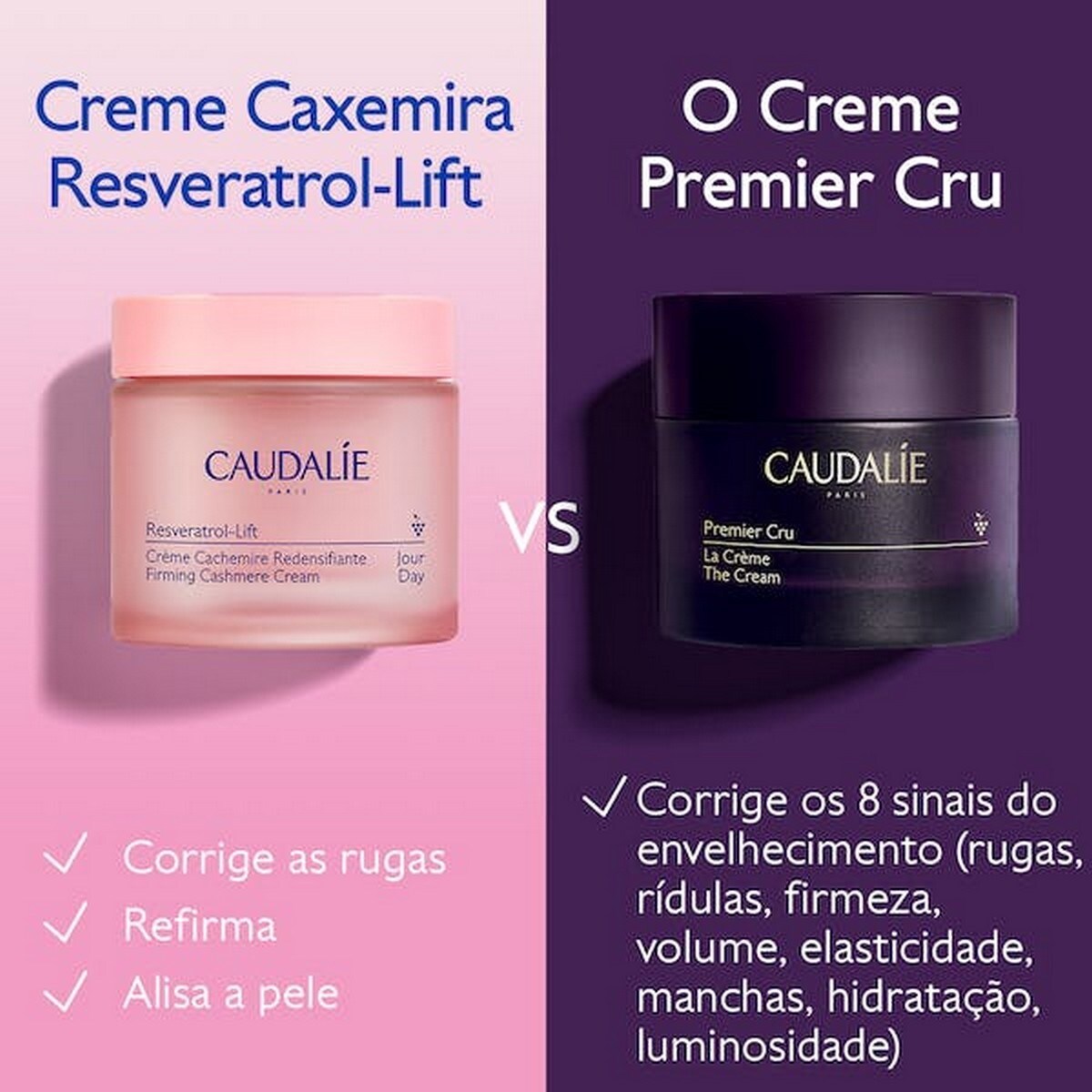 Recarga de Creme Caxemira Redensificador Resveratrol-lift - 50 ml 10