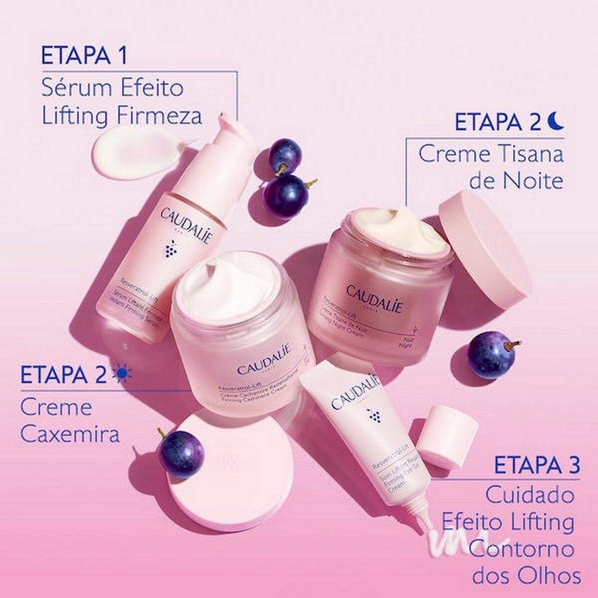 Recarga de Creme Caxemira Redensificador Resveratrol-lift - 50 ml 6