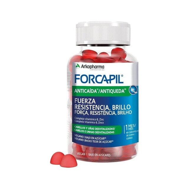 Imagem 0 de Suplemento Alimentar Forcapil Antiqueda - 60 Gomas