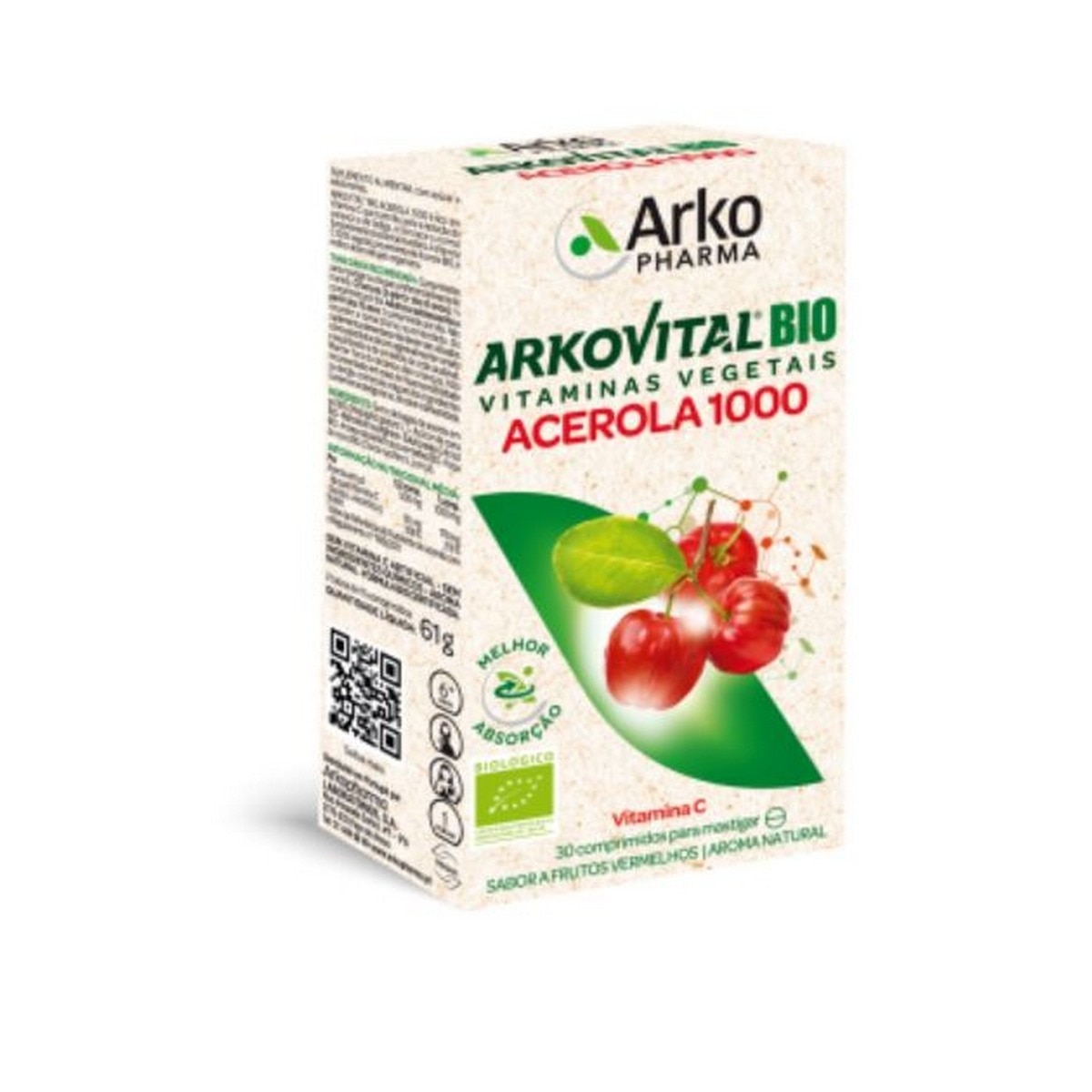 Imagem 0 de Suplemento Alimentar Arkovital® BIO Acerola 1000 - 30 Comp. de Mastigar