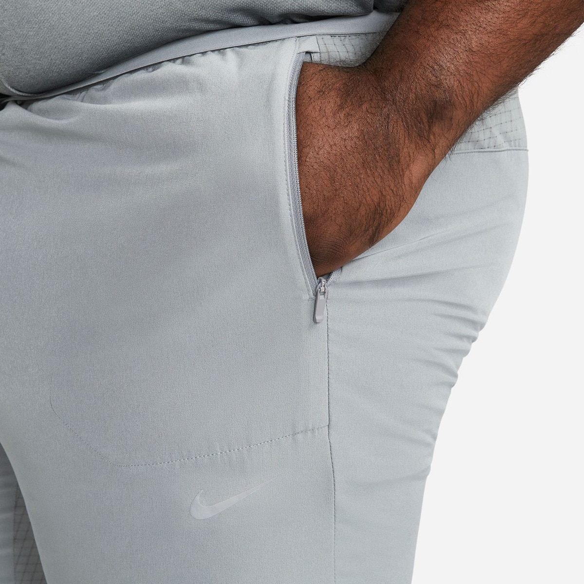 Calças de Homem Dri-FIT Phenom Elite Cinzento-8