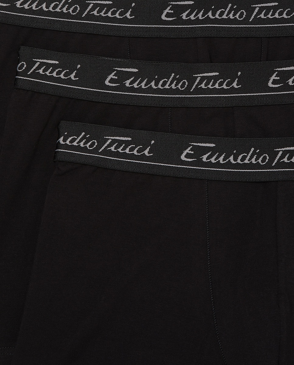 Pack de boxers de homem Emidio Tucci Preto-5