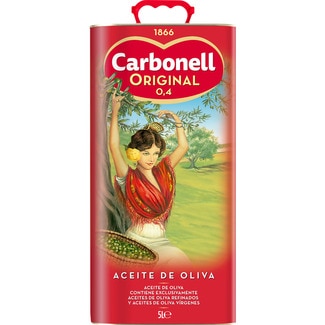 aceite de oliva suave 0,4º lata 5 l - Carbonell