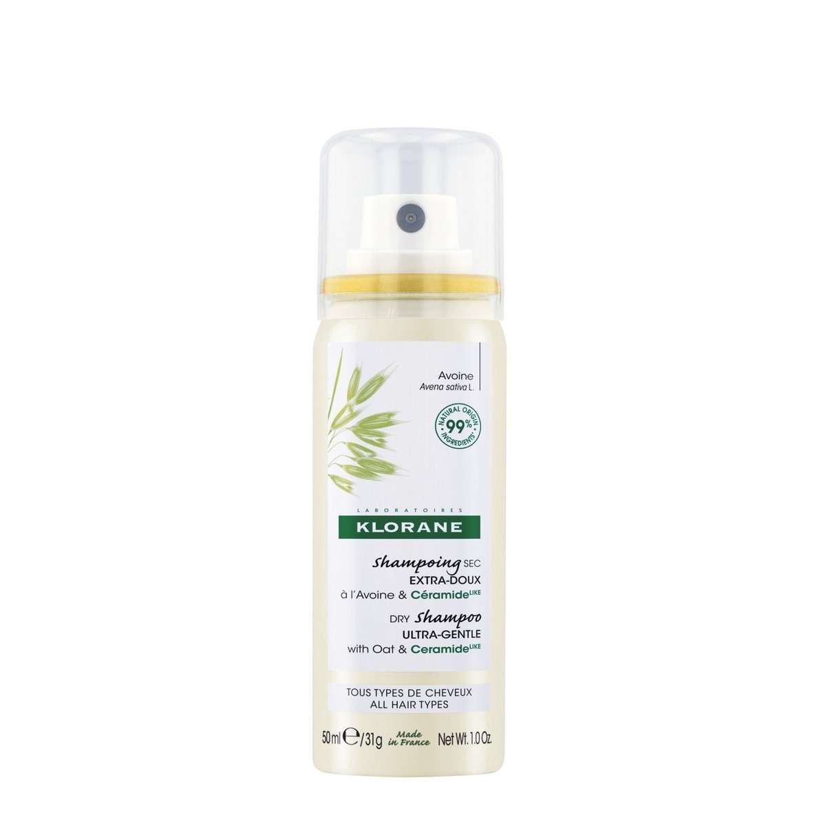 Champô Seco com Aveia e Ceramida - 50 ml 1