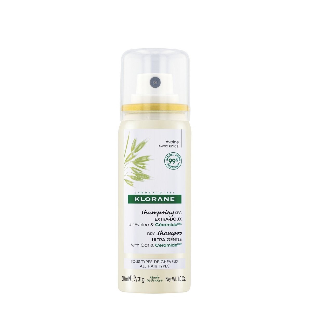 Champô Seco com Aveia e Ceramida - 50 ml 1
