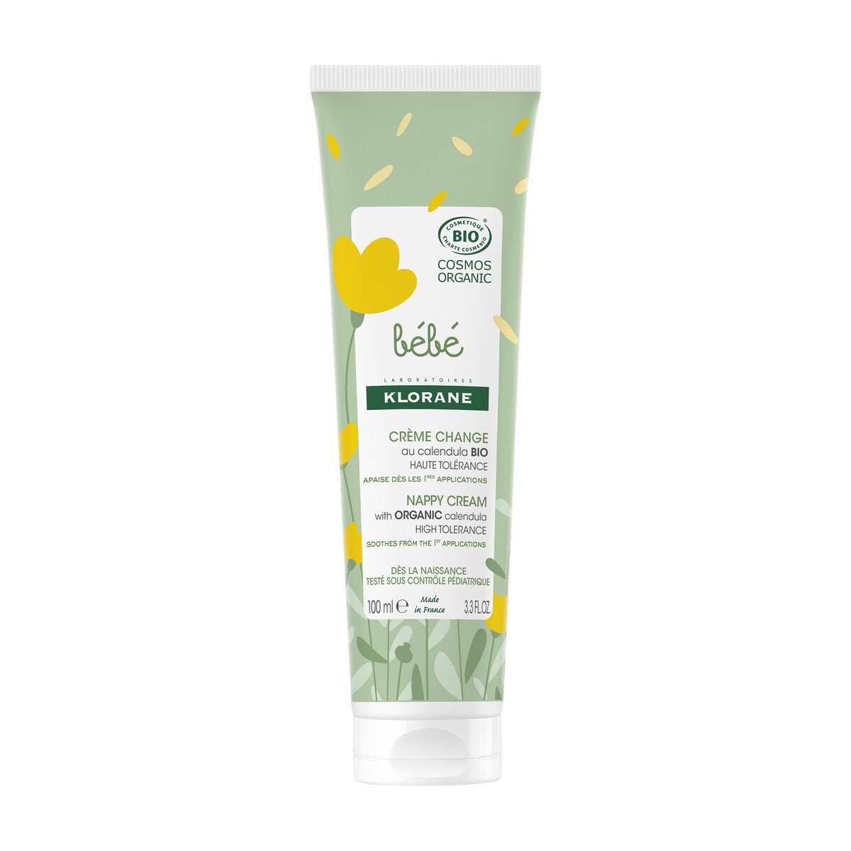 Creme Muda Fralda Bio Klorane Bebé  - 100 ml 1