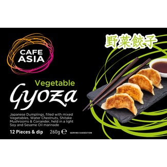 Gyosa de Legumes embalagem 260 g - Cafe Asia