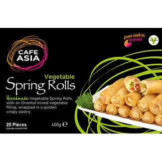 Mini Crepes de Legumes embalagem 400 g - Cafe Asia