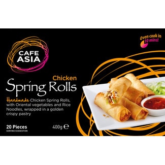 Mini Crepes de Frango embalagem 400 g - Cafe Asia
