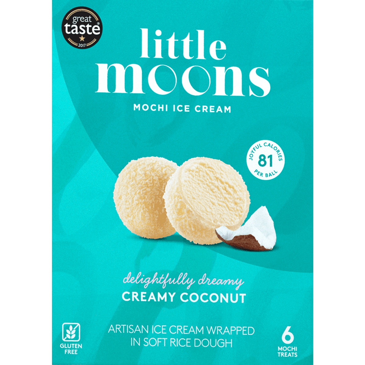 Gelado Mochi de Coco embalagem 192 g