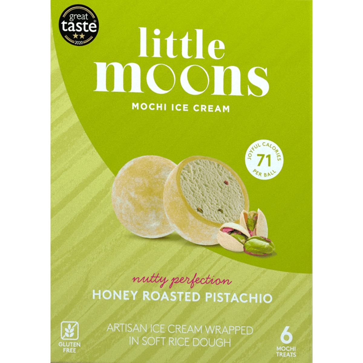 Mochi Gelado de Pistacho com Mel embalagem 192 g