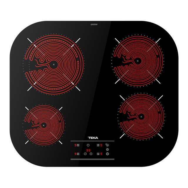 Imagen 0 de Placa vitrocerámica Teka con 4 zonas de cocción - TCC 64310 TTC