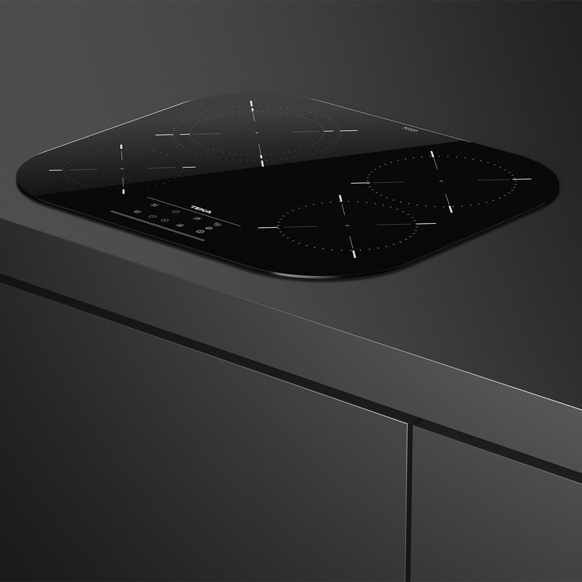 Placa vitrocerámica Teka con 4 zonas de cocción - TCC 64310 TTC Negro / Vidrio-8
