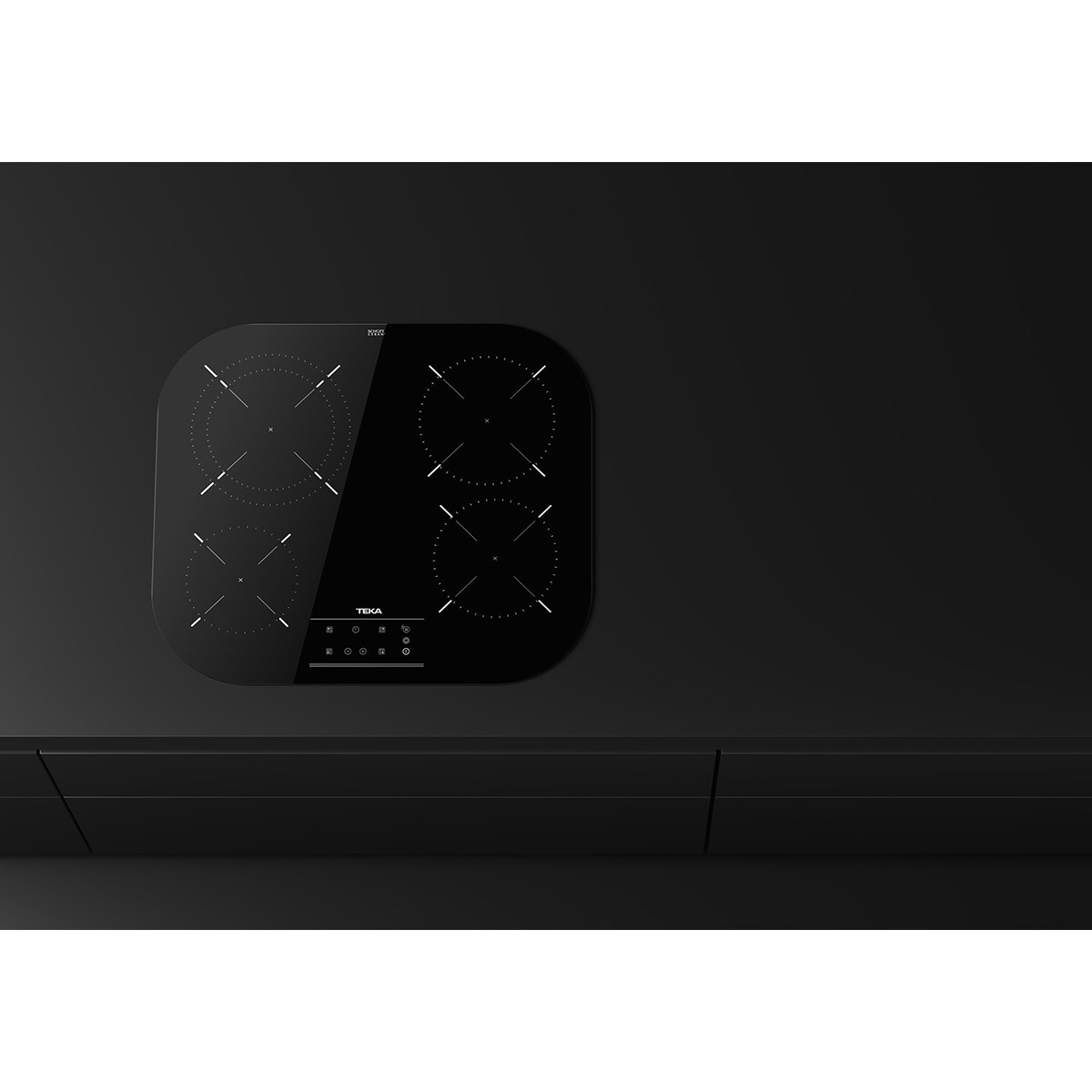 Placa vitrocerámica Teka con 4 zonas de cocción - TCC 64310 TTC Negro / Vidrio-7