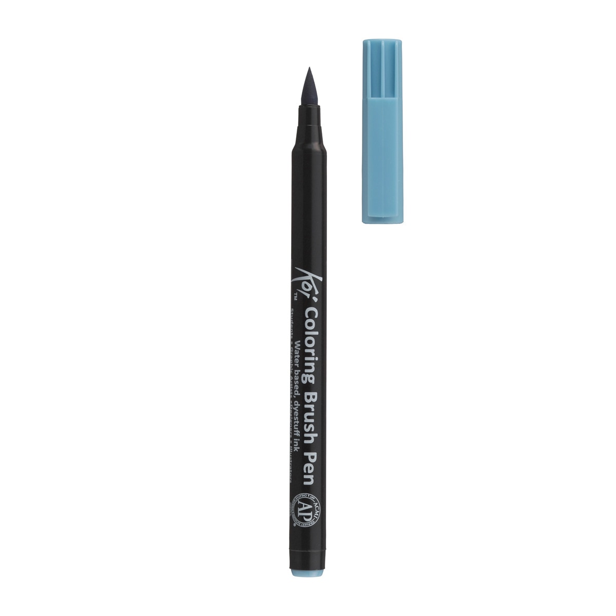 Rotulador acuarelable punta pincel Sakura azul oriente Azul oriente-1