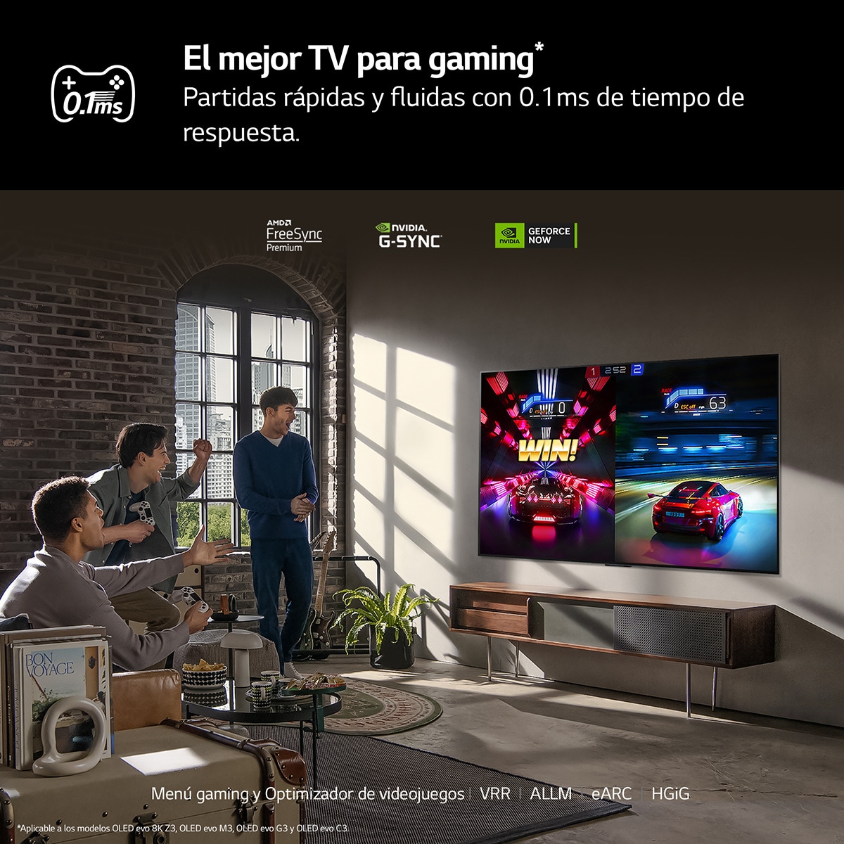 TV OLED 247 cm (97") LG OLED Signature 4K M3 Inalámbrico con Smart TV webOS23 actualizable, para colgar en pared con soporte incluido Gris Grafito-17