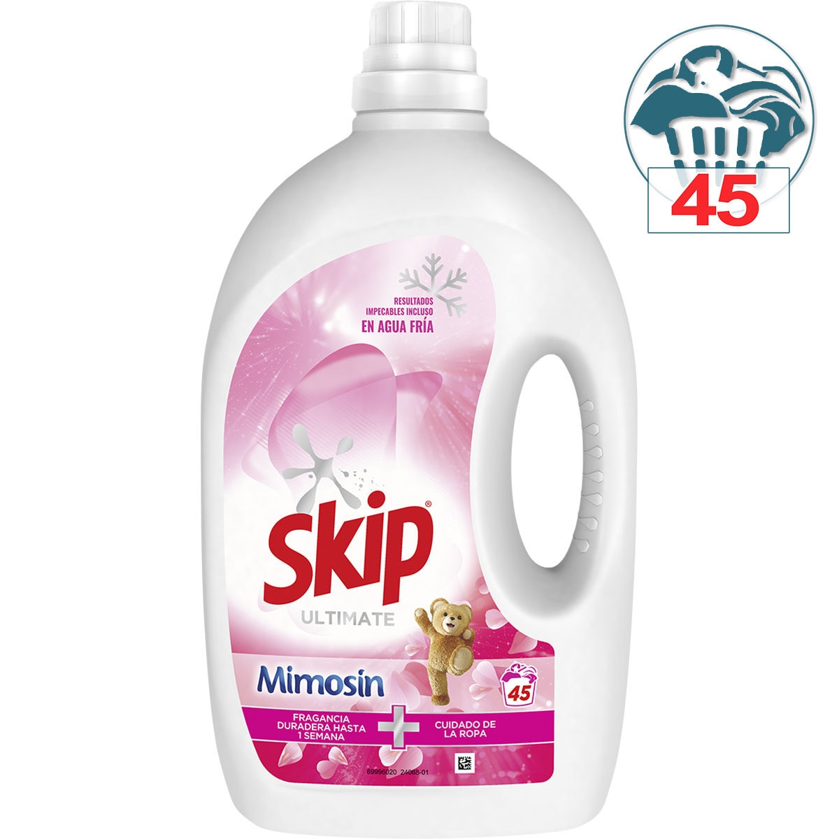 detergente líquido Ultimate Mimosín botella 45 dosis