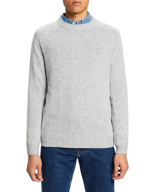 Imagen 0 de Jersey de hombre punto microestampado algodón