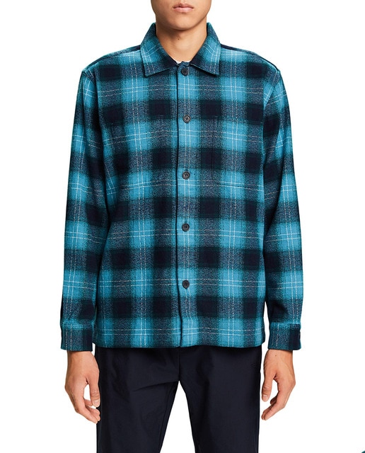 Imagen 0 de Sobrecamisa de hombre regular fit algodón cuadros