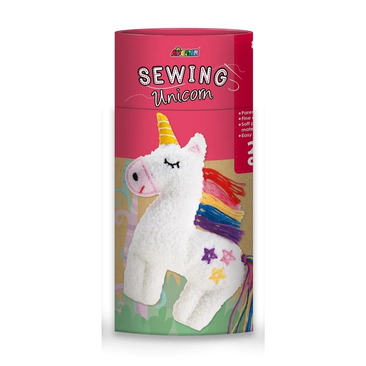 Imagem 0 de Conjunto de costura Peluche Unicornio Avenir Multicolor