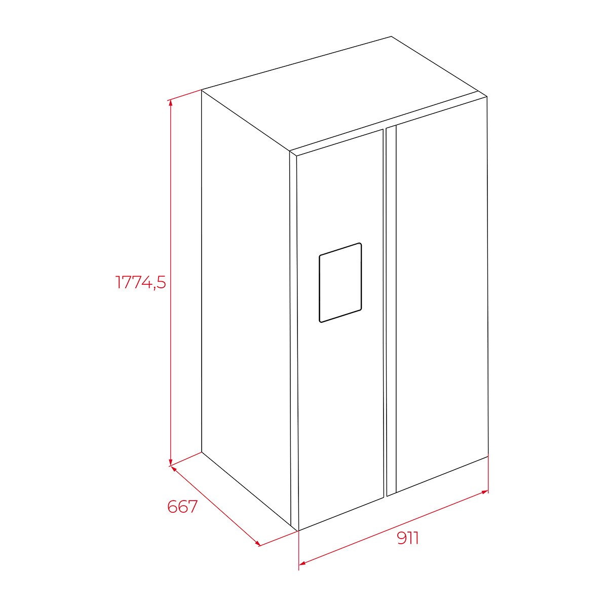 Frigorífico americano Teka LongLife No Frost - RLF 74960 SS EU Inox-4