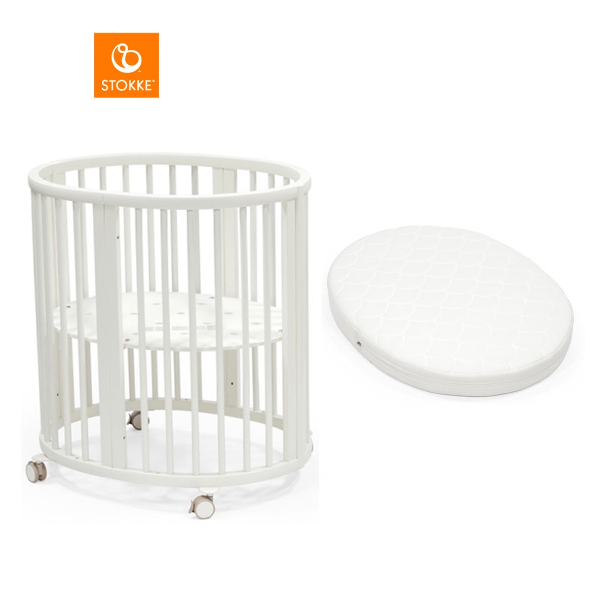 Imagen 1 de Minicuna Stokke Sleepi + Colchón de la Cama Stokke® Sleepi