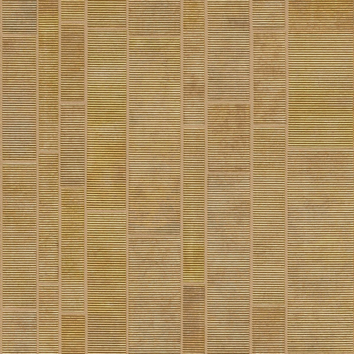 Papel de Parede TNT às Riscas e Retângulos Chicago Dourado-1
