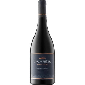 vino tinto malbec syrah Mendoza Argentina botella 75 cl - Trumpeter