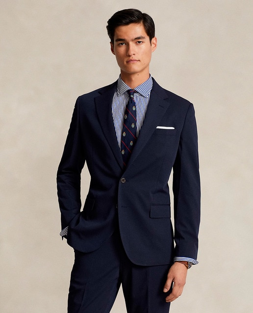Imagem 0 de Blazer Clássico de Sarja Elástica Regular Fit
