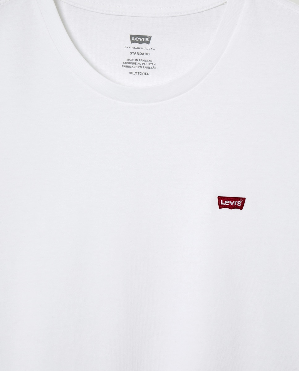 Levis Mujer Playera Levi's Blanca Hombre Camiseta Levis