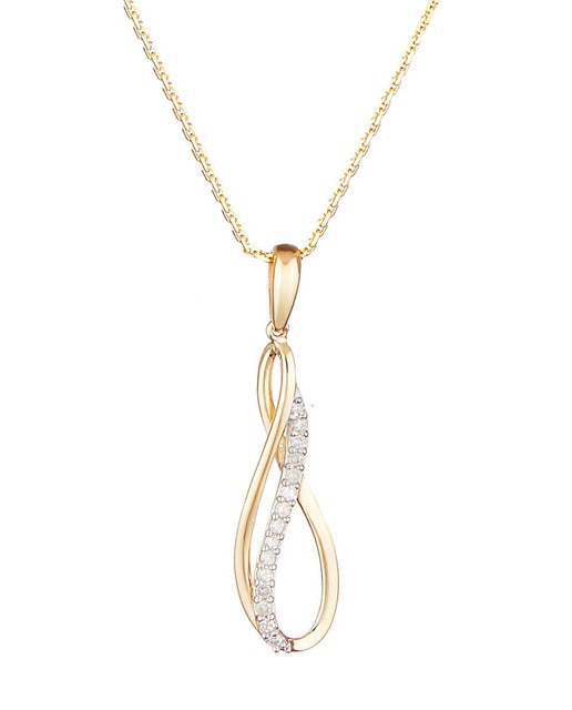 Imagen 0 de Colgante "Infinito" Diamanteses 0,08/15