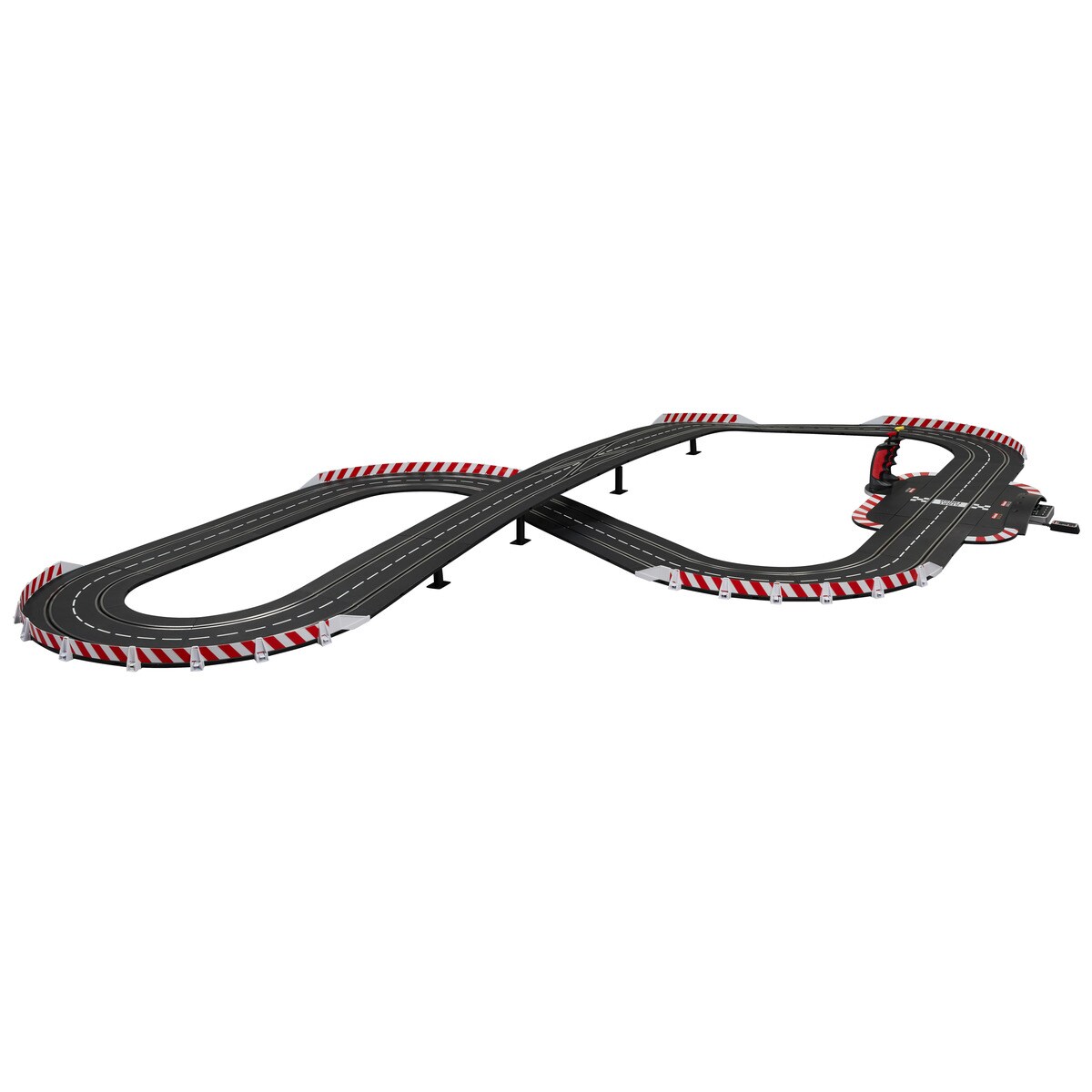Carrera 30345 Digital 1/32 Right Lane Change Track – Compatible With 1/24 & 1/32 Slot Car Systems