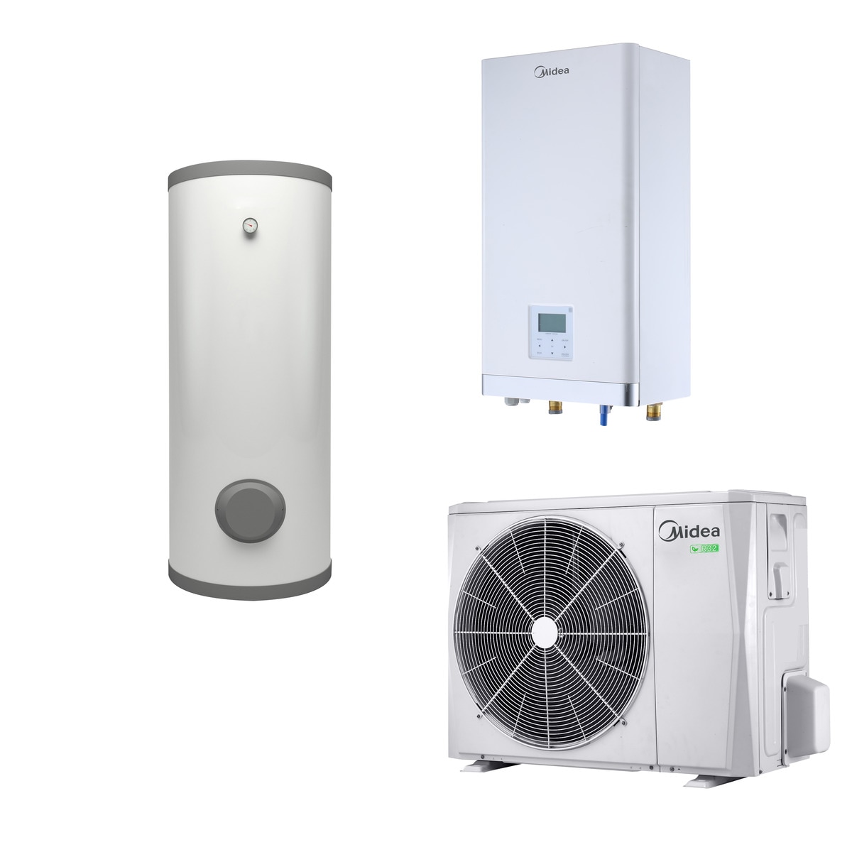 Imagen 0 de Kit de aerotermia Midea bibloc mural - M-THERMUR 6
