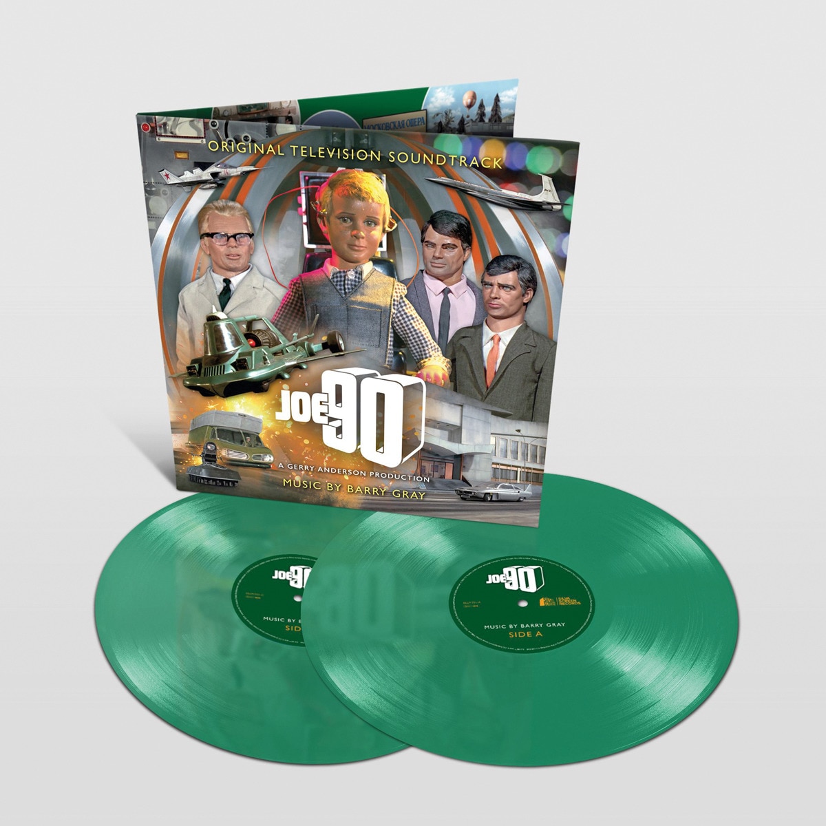Joe 90 (Barry Gray) (Edición color) (LP-Vinilo) Verde-2