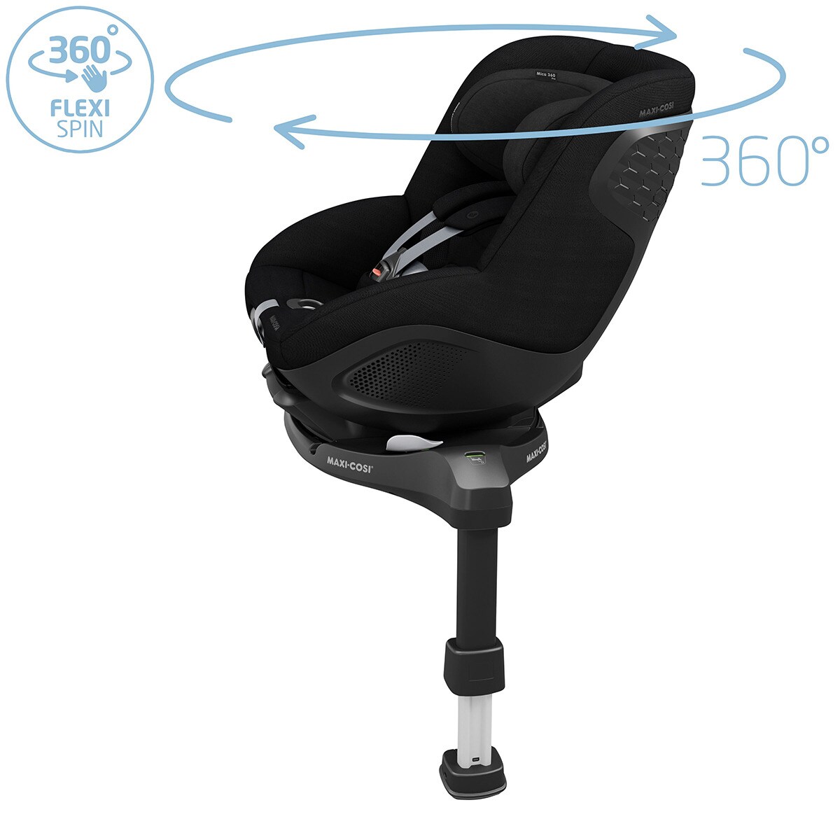 Cadeira Auto Mica 360 Pro Isofix i-Size - 40x105 cm Preto-12