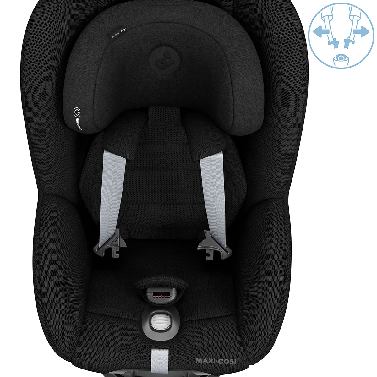 Cadeira Auto Mica 360 Pro Isofix i-Size - 40x105 cm Preto-10