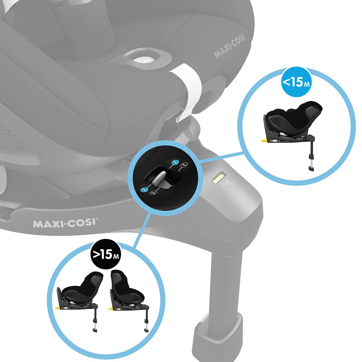 Cadeira Auto Mica 360 Pro Isofix i-Size - 40x105 cm Preto-3