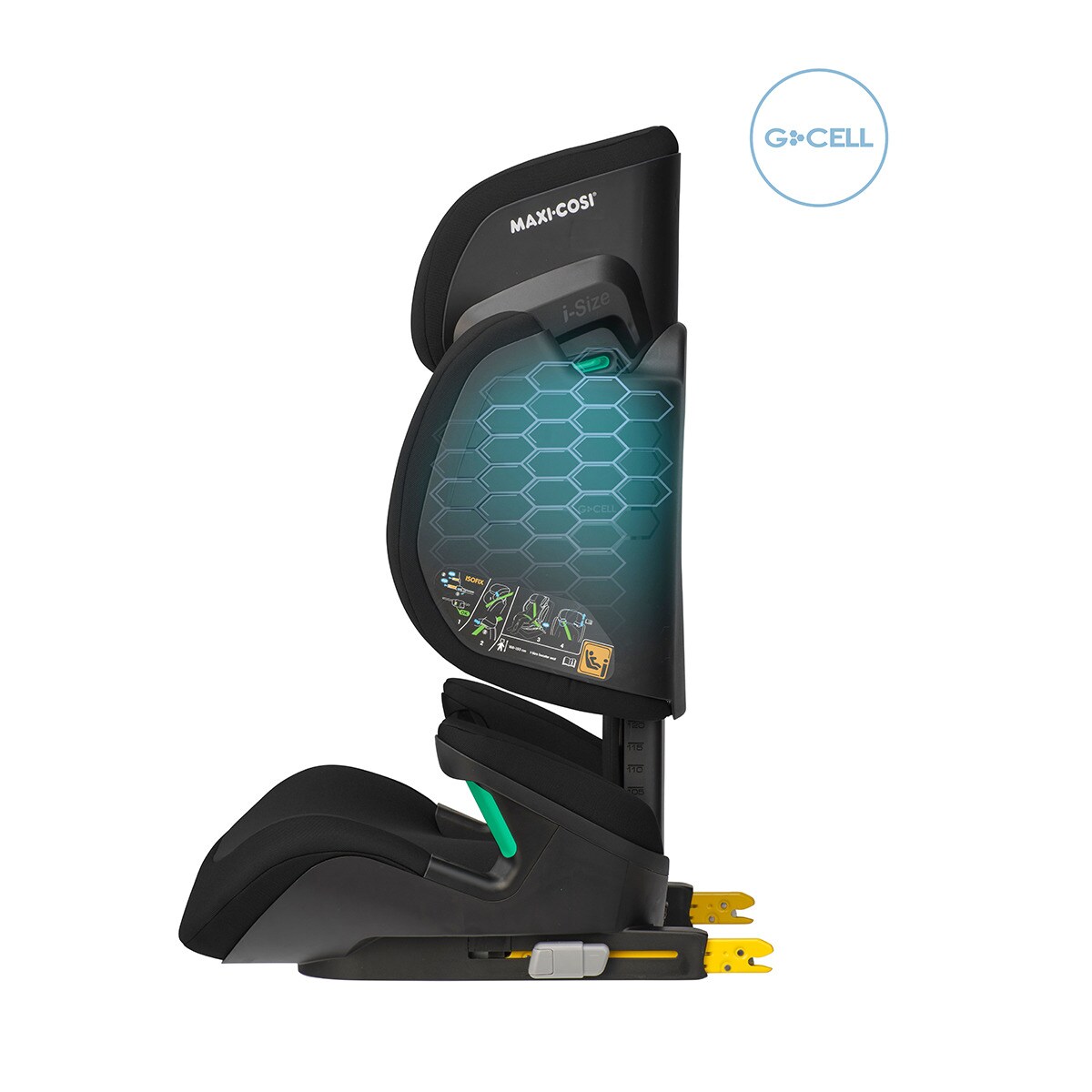 Cadeira Auto Rodifix R Isofix i-Size - 100x150 cm  Preto-12
