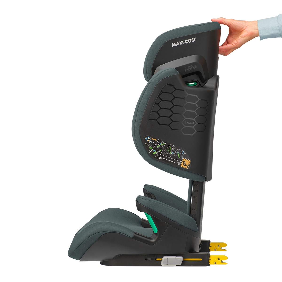 Silla de coche Maxi-Cosi Rodifix R Isofix  i-Size (100 - 150 cm)  Gris oscuro-7