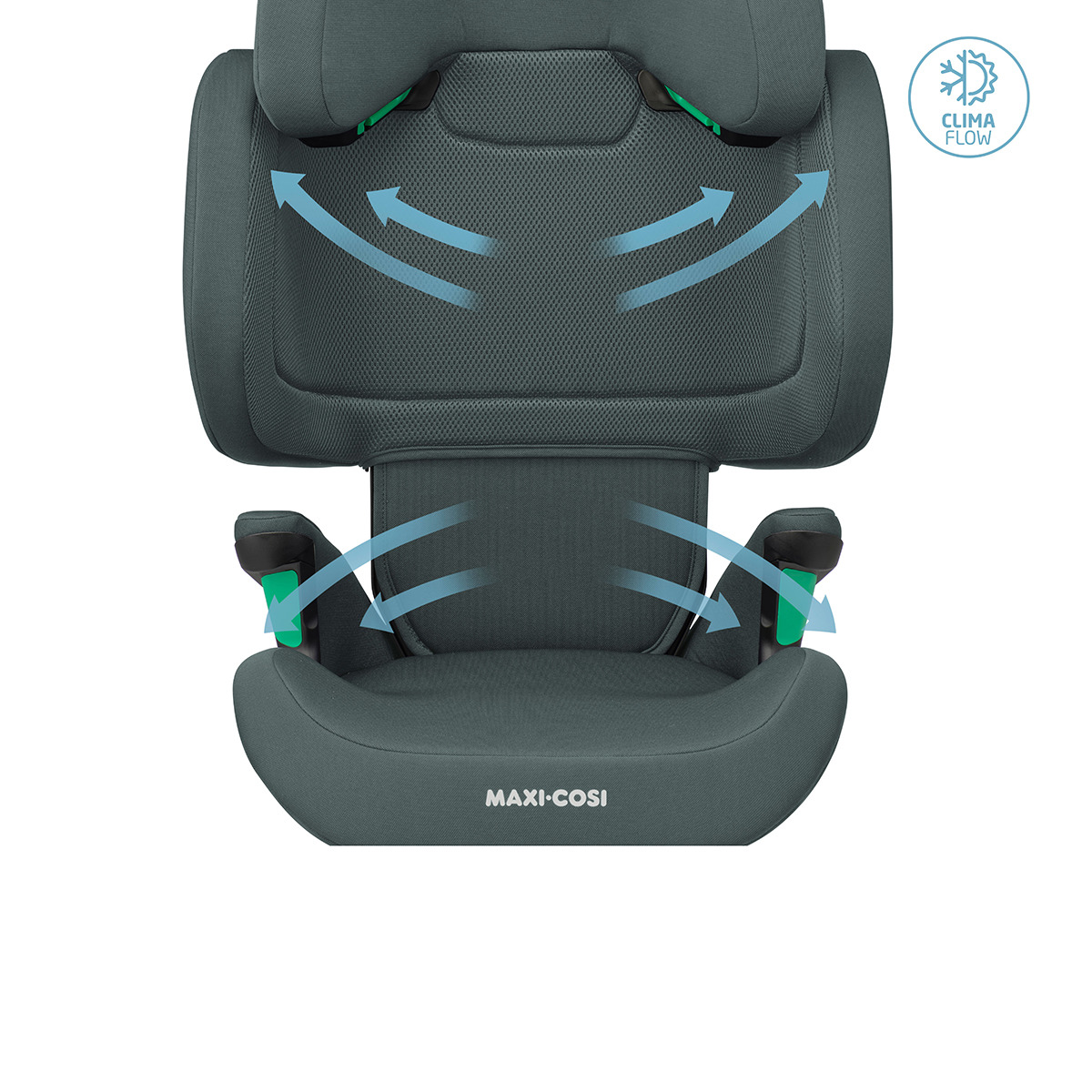 Silla de coche Maxi-Cosi Rodifix R Isofix  i-Size (100 - 150 cm)  Gris oscuro-15