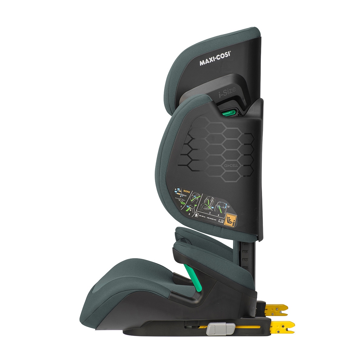 Silla de coche Maxi-Cosi Rodifix R Isofix  i-Size (100 - 150 cm)  Gris oscuro-10