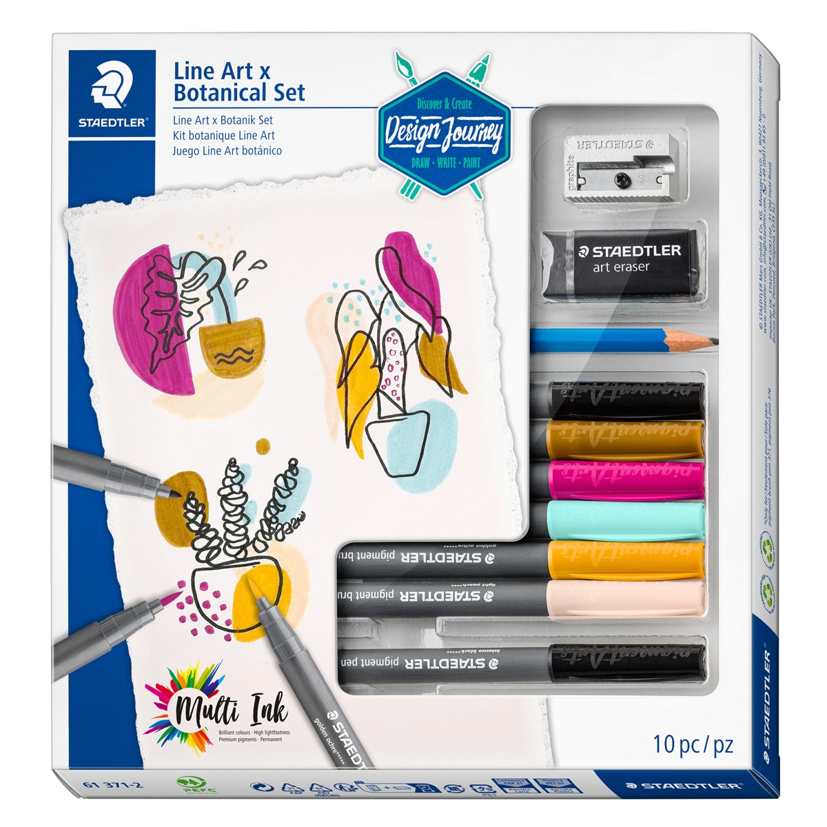 Imagen 0 de Set de arte botanical set Staedtler