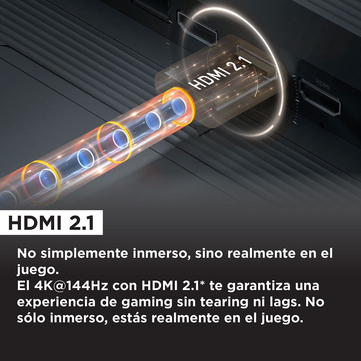 TV QD Mini LED 126 cm (50") TCL 50C805, 4K UHD 1300 nits, Smart Google TV Dolby Vision y Atmos, sonido Onkyo 2.1, Motion Clarity Pro de 144 Hz Titanio-12